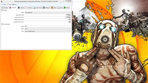 bl2 gibbed save editor|gibb borderlands 2 save editor.